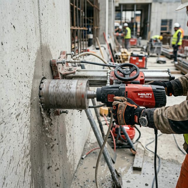 Karot ile Beton Delme